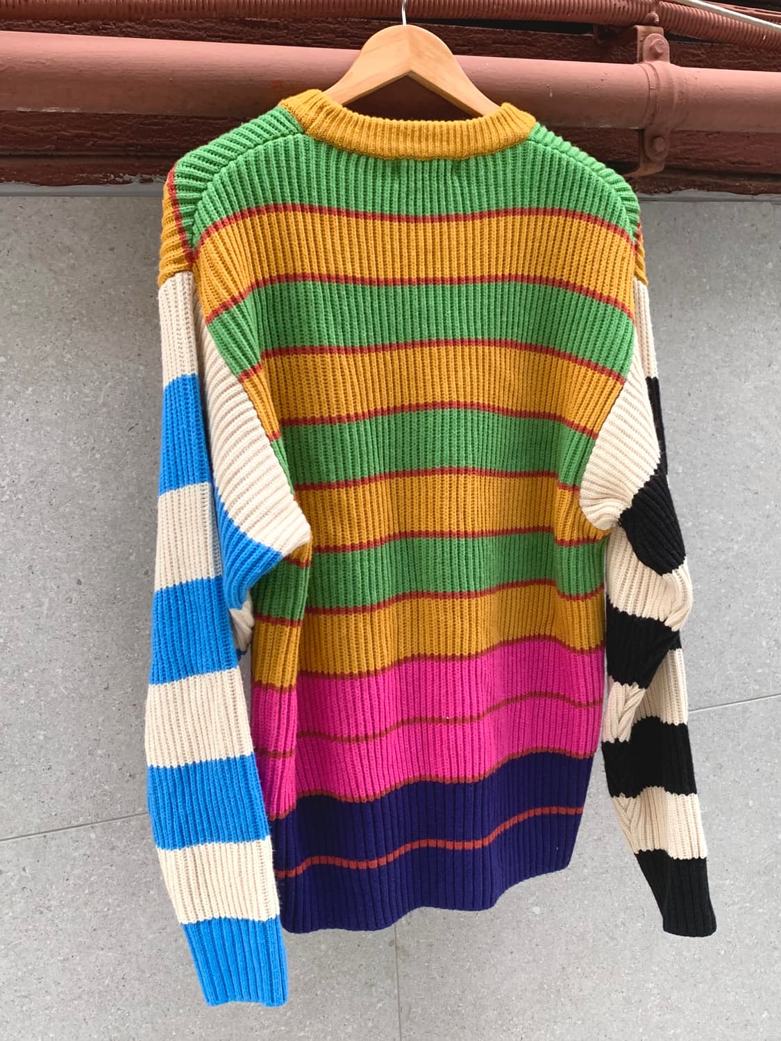 멀티 컬러 스트라이프 니트 상품이미지9