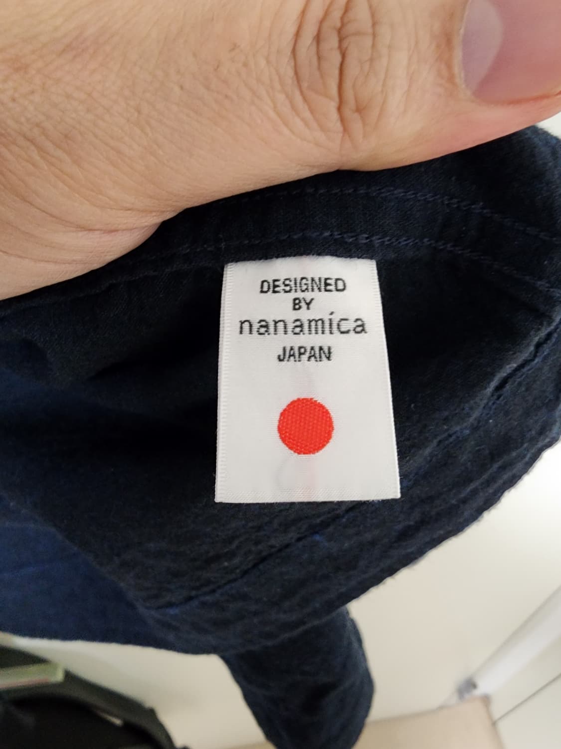 24FW 나나미카 코튼 울 마리너 자켓 네이비 XL 상품이미지7