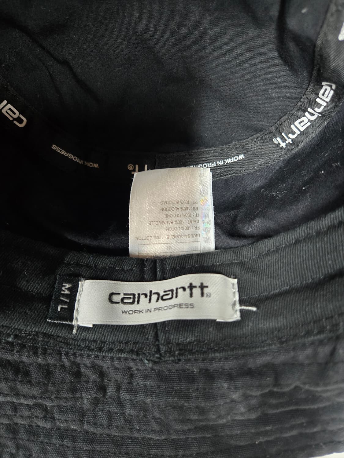 칼하트 버킷햇 M/L 블랙 상품이미지4