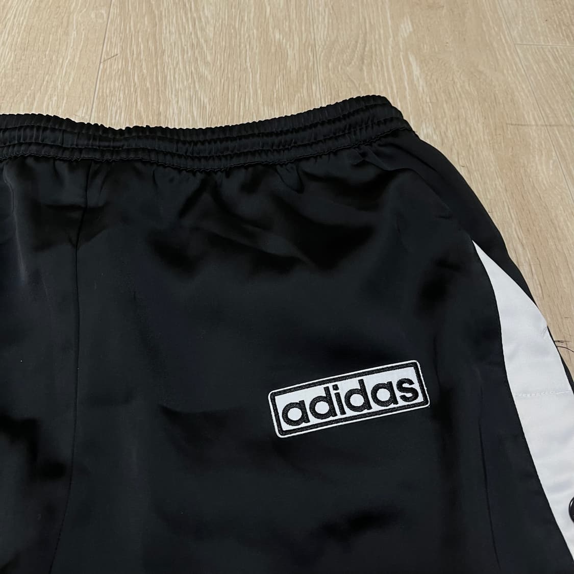 아디다스 사이드 라인 스냅 버튼 트랙팬츠 [블랙] M 상품이미지4