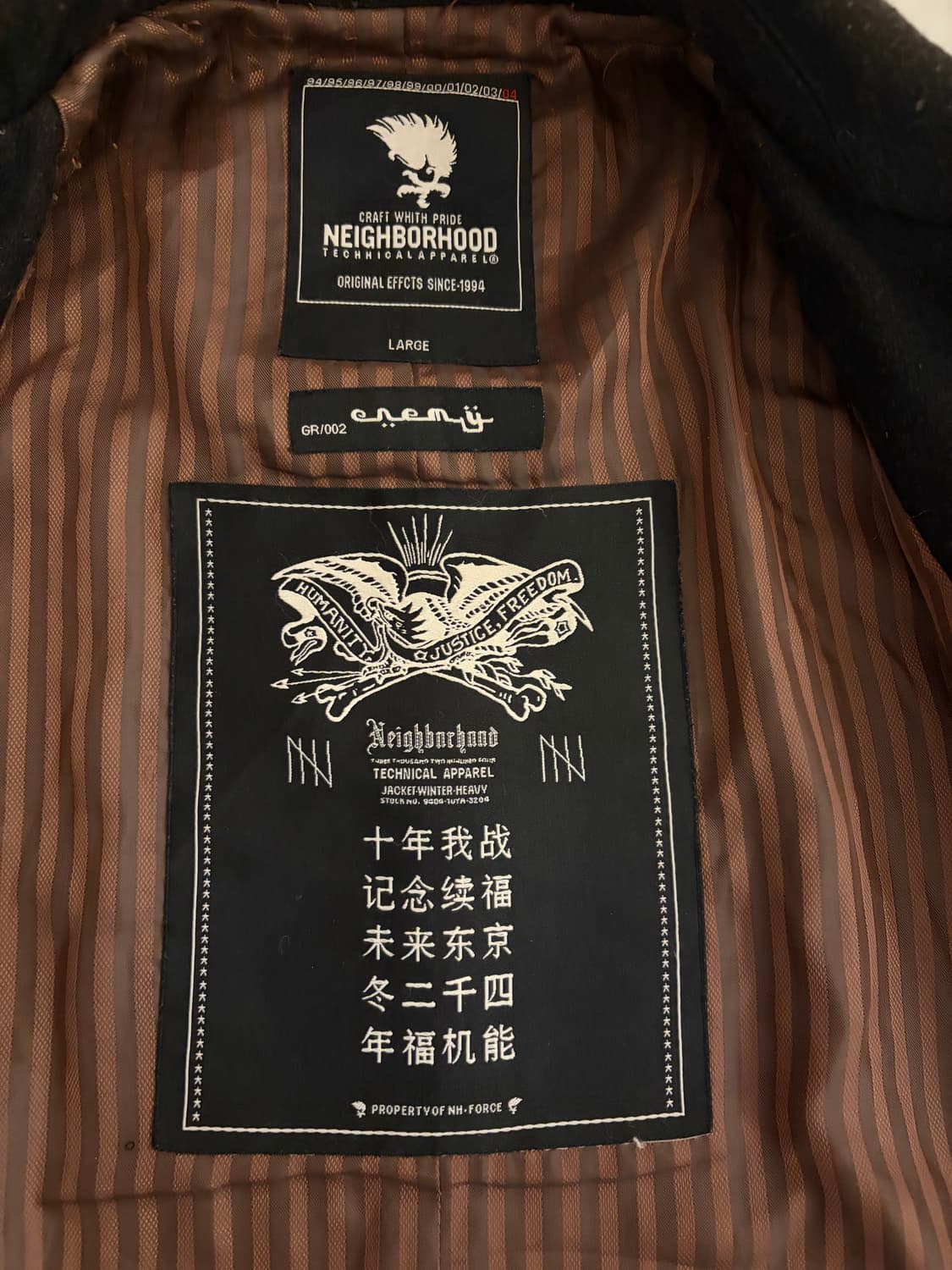 네이버후드 빈티지 피코트 / 사이즈 L 상품이미지8