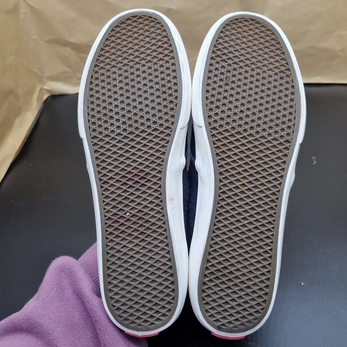 반스 네이비 여성슬립온240  상품이미지3