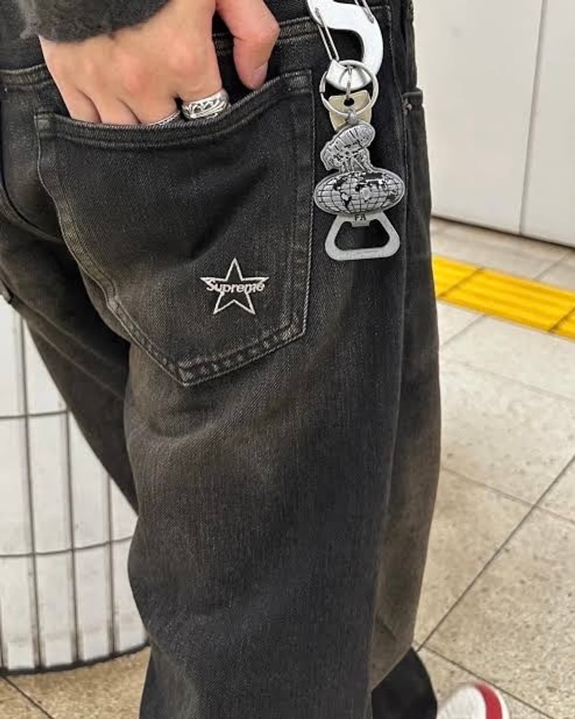 90-00s 올드 스투시 old stusdy 스타 로고 웹 벨트 상품이미지9