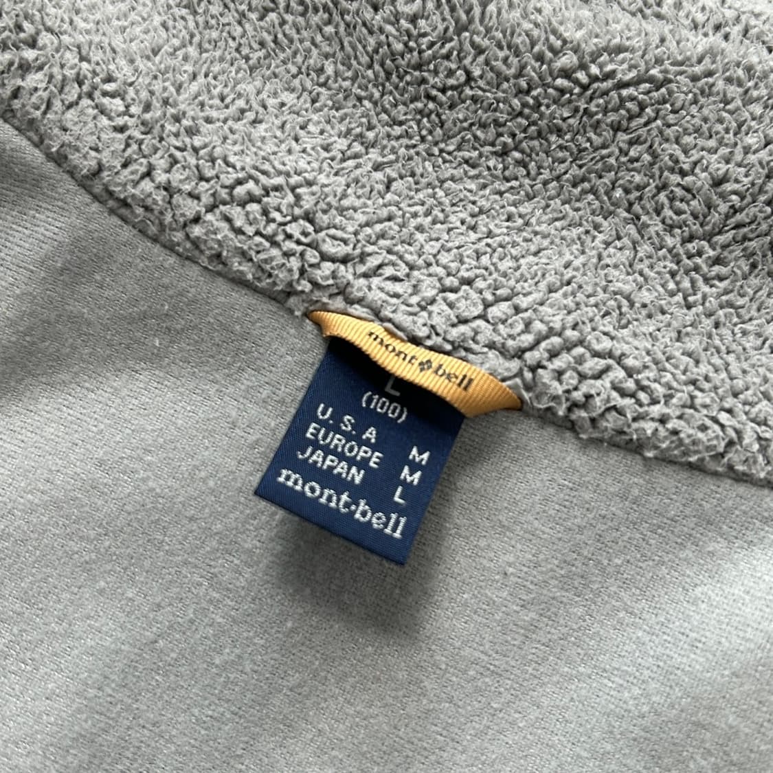 몽벨 그레이 위트니 플리스 자켓 상품이미지7
