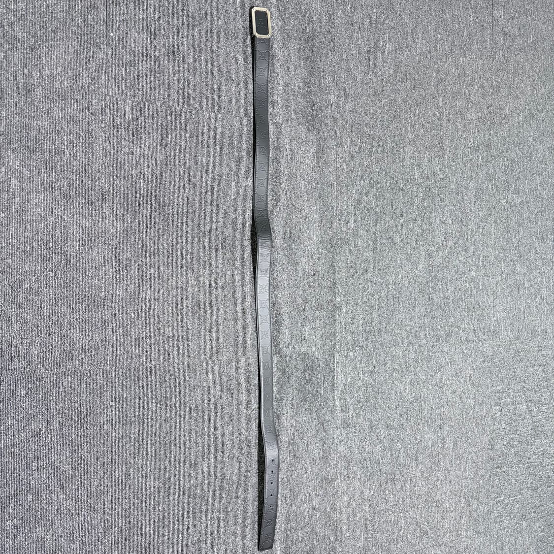 구찌 시그니처 블랙 시마 가죽 벨트 상품이미지4