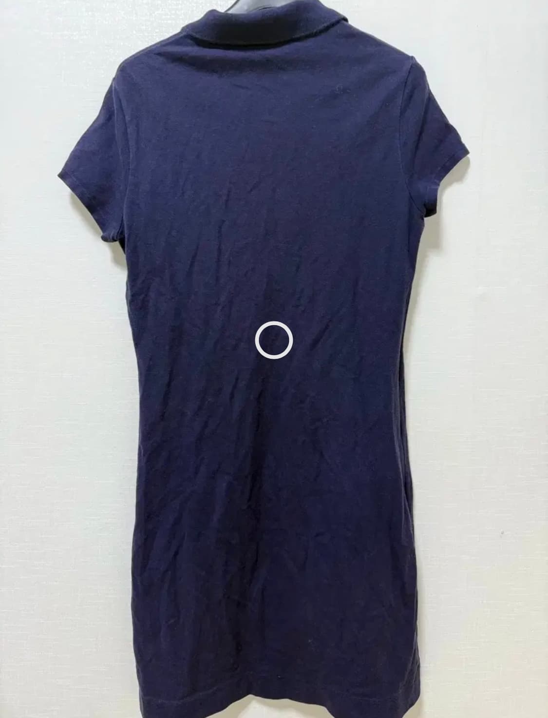 라코스테 클래식 폴로 원피스 (34 / 네이비) 상품이미지2