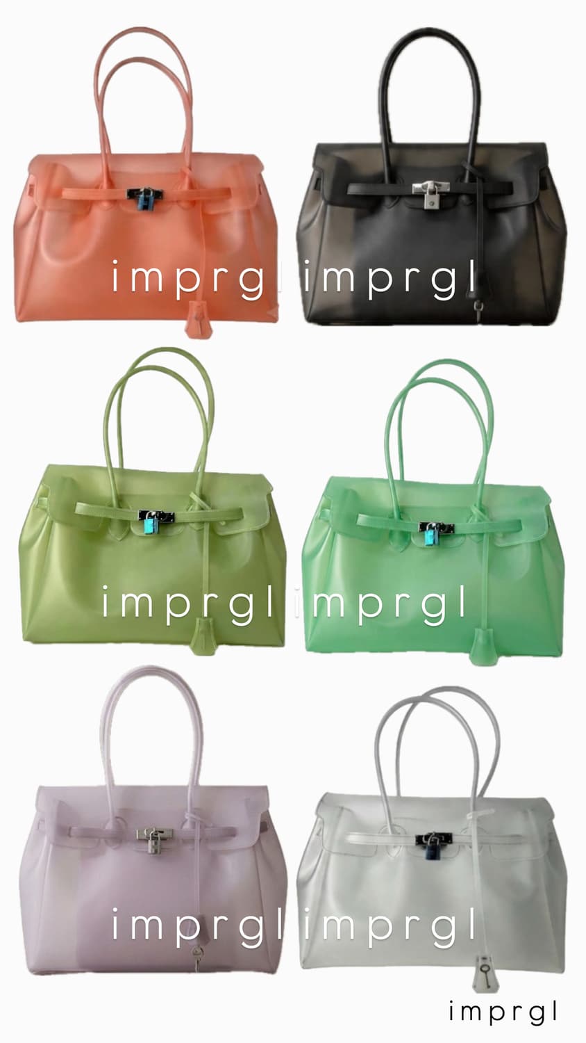 고퀄리티, 국내제작) 젤리 버킨백 jelly birkin bag👛 상품이미지7