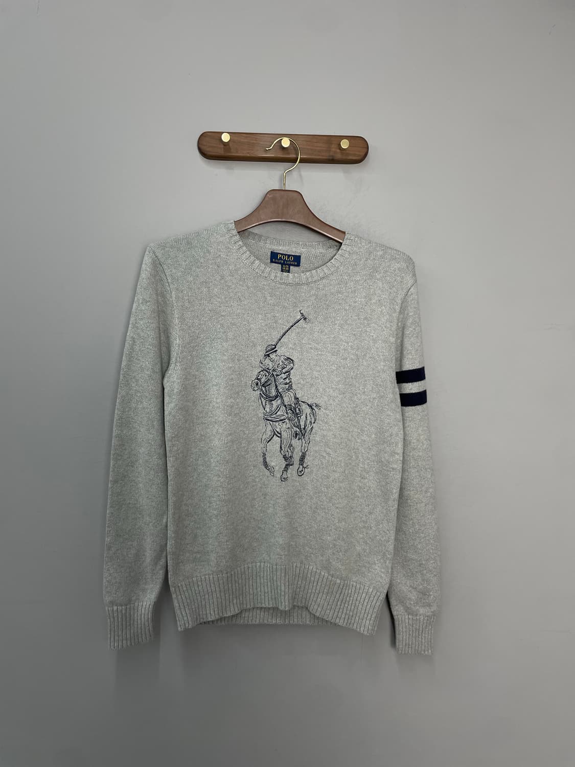 폴로 랄프로렌 빅포니 그레이 니트 H2488 상품이미지2