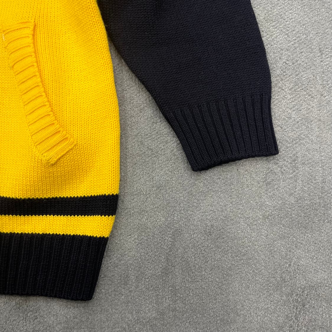 헤드 빈티지 울 니트집업 상품이미지3