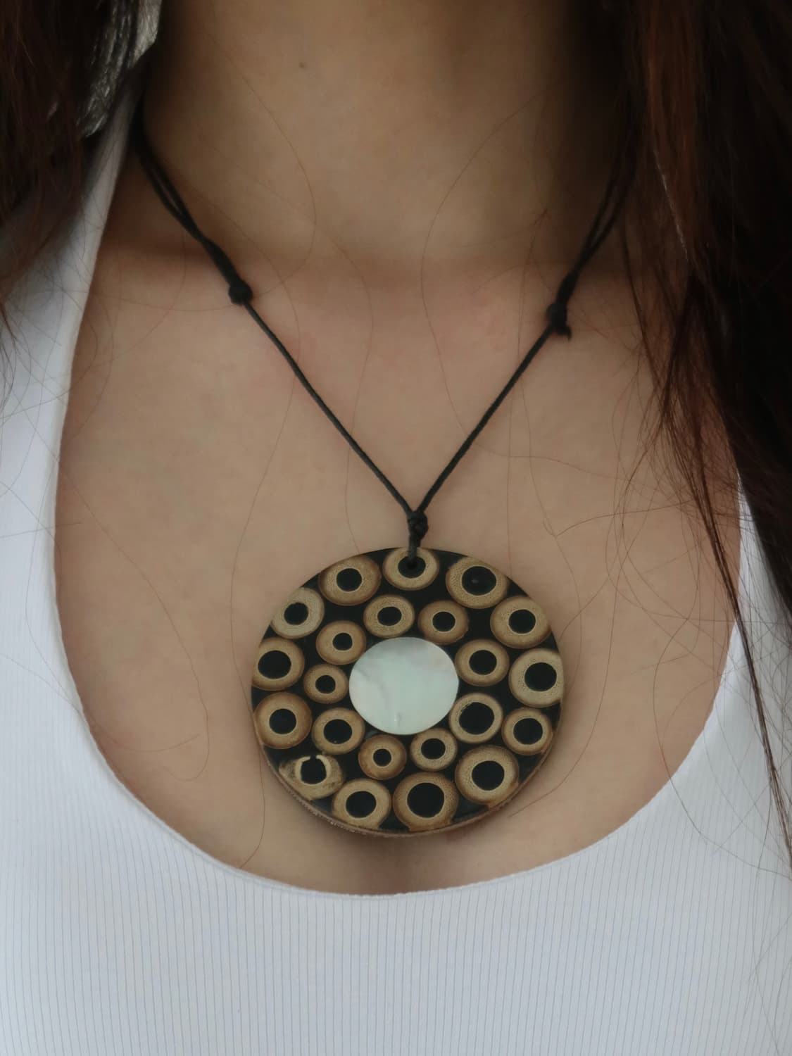 ethnic dots necklace 상품이미지1