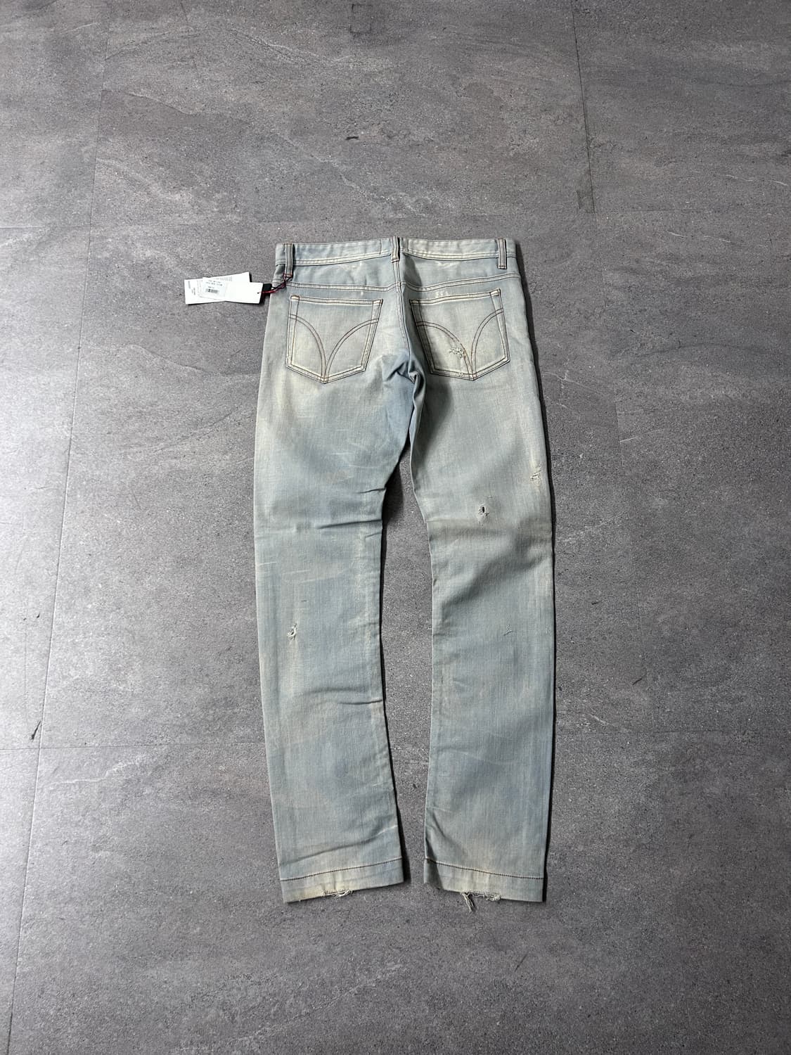 deadstock* 돌체앤가바나 블리치 워싱 데님 팬츠 상품이미지8