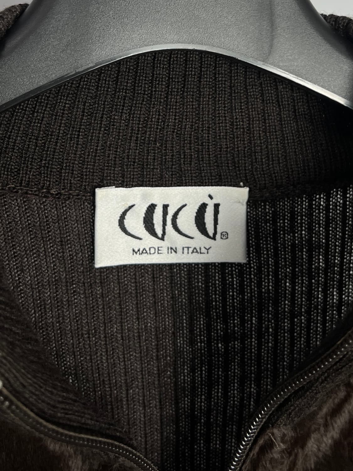 CUCU 니트 집업(made in ITALY) 상품이미지6