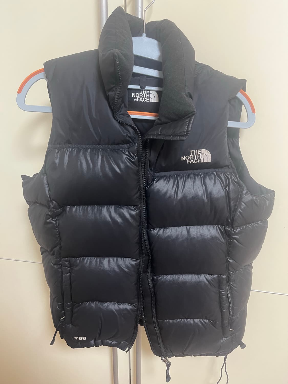 노스페이스 700 블랙 패딩 조끼 상품이미지1