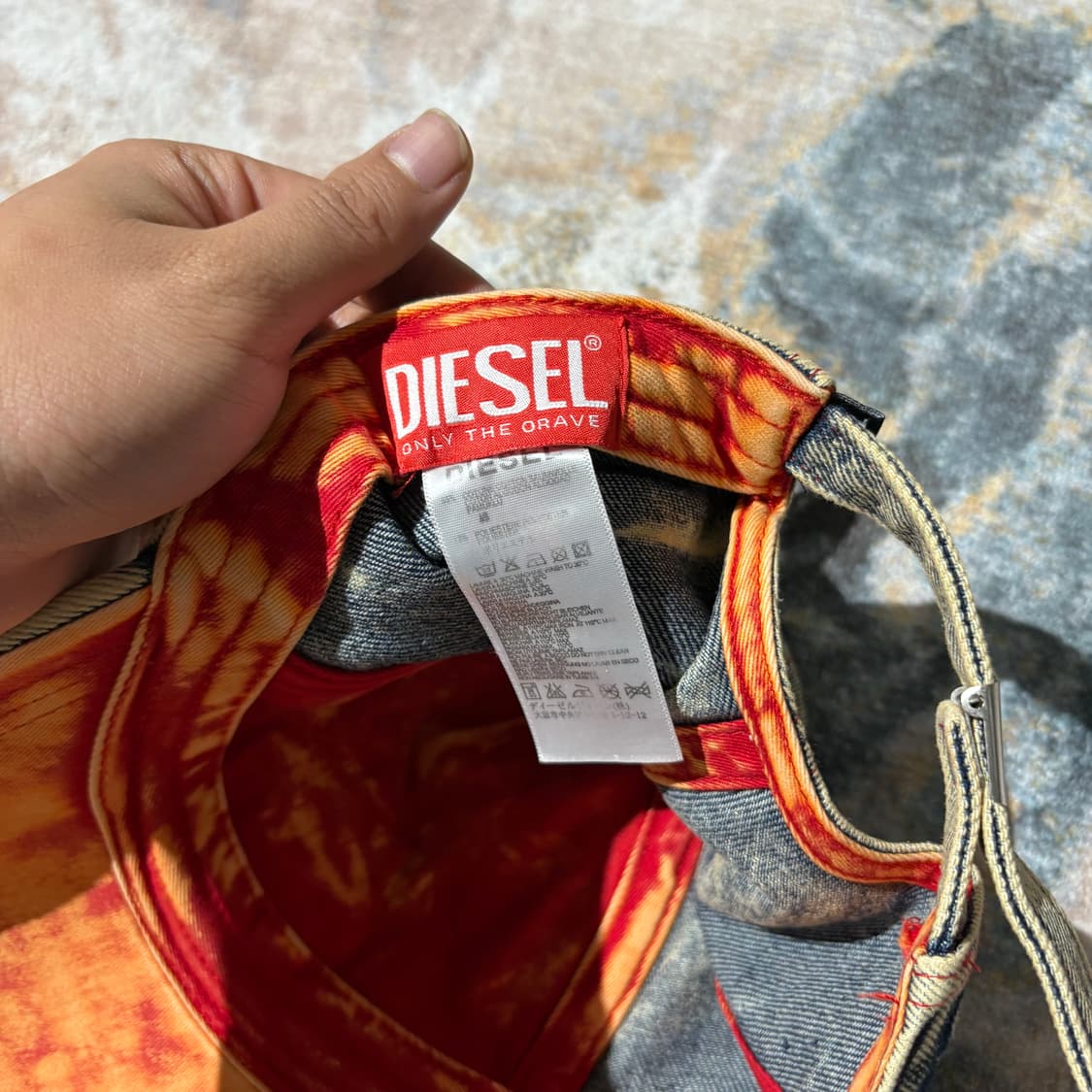 디젤 빈티지 볼캡 상품이미지3