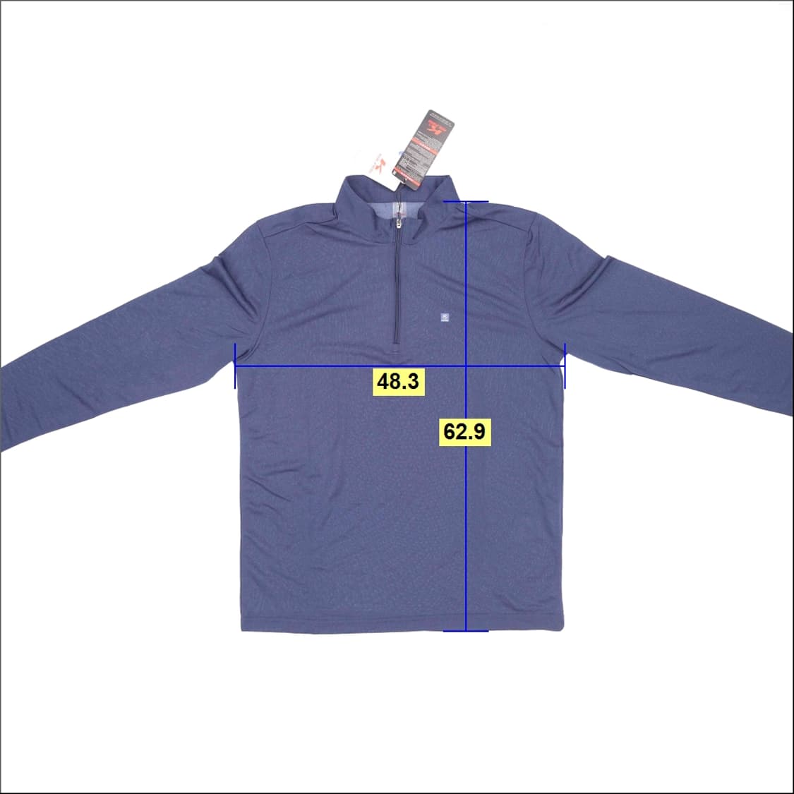 95 새상품 콜핑 반집업 긴팔티 0121H2 상품이미지5