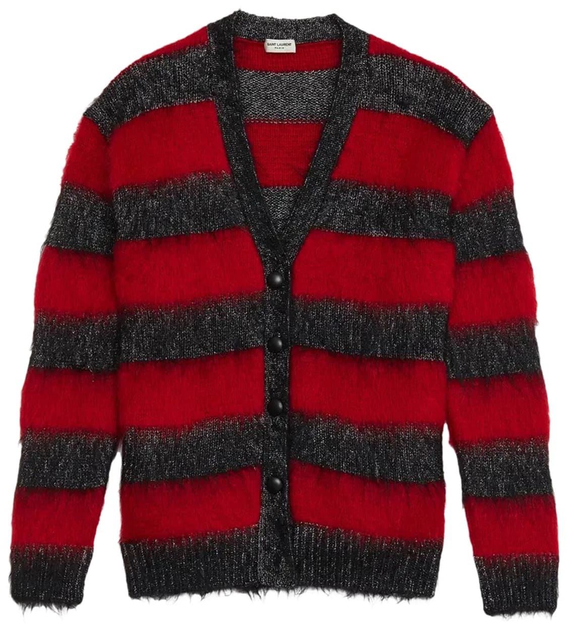 생로랑 20fw 모헤어 은사 가디건 상품이미지1