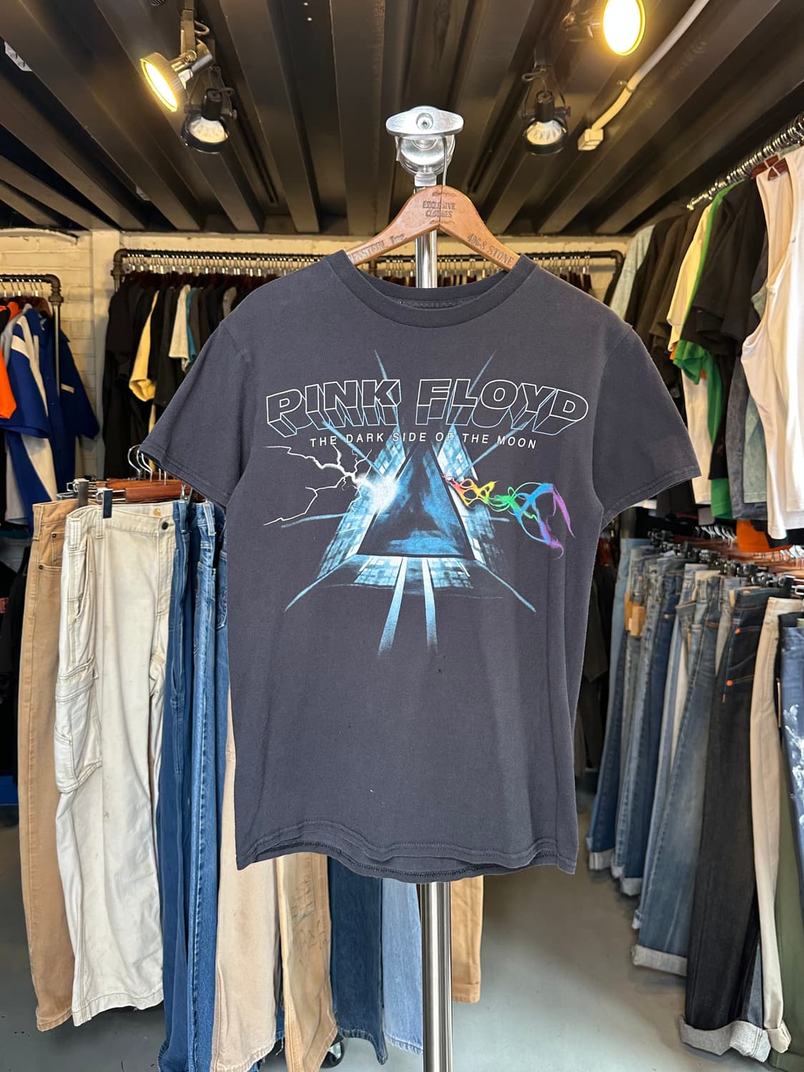 핑크 플로이드 락밴드 프린팅 티셔츠 상품이미지1