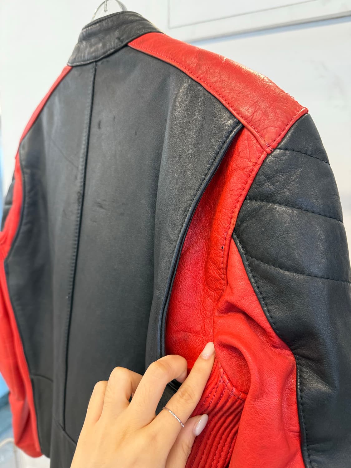 Top Rider Leather Jacket 상품이미지7