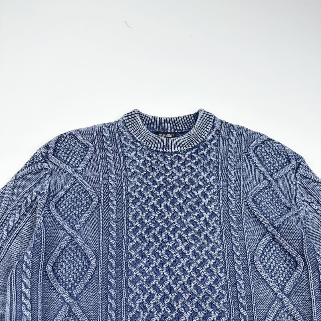 이스트로그 빈티지 케이블 니트 스웨터 M 상품이미지2