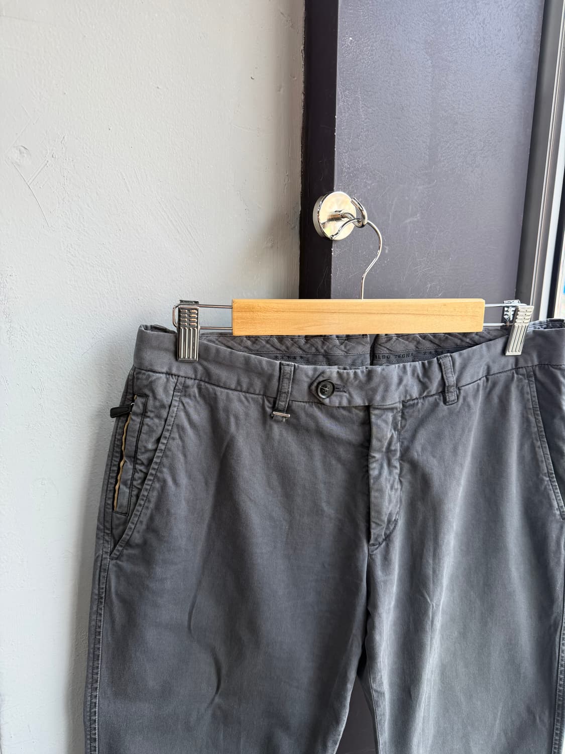 32/ 에르메네질도 제냐 가먼트다잉 치노팬츠 상품이미지3