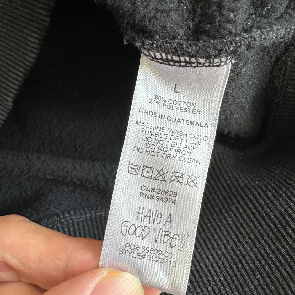 Stussy 스투시 블랙 피그다이 월드투어 후드티 상품이미지6