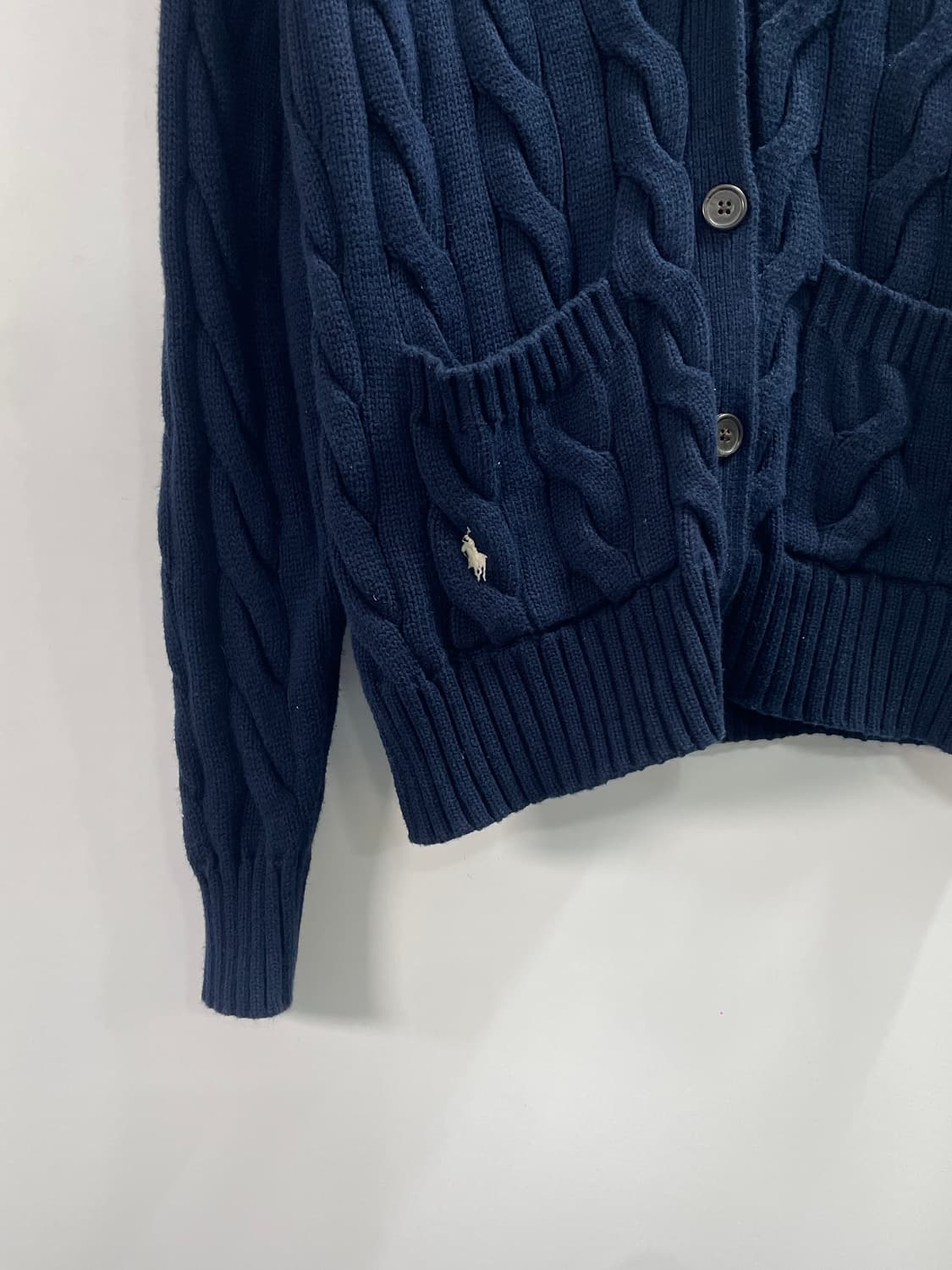 폴로 랄프로렌 케이블 니트 가디건 (on.279) 상품이미지4