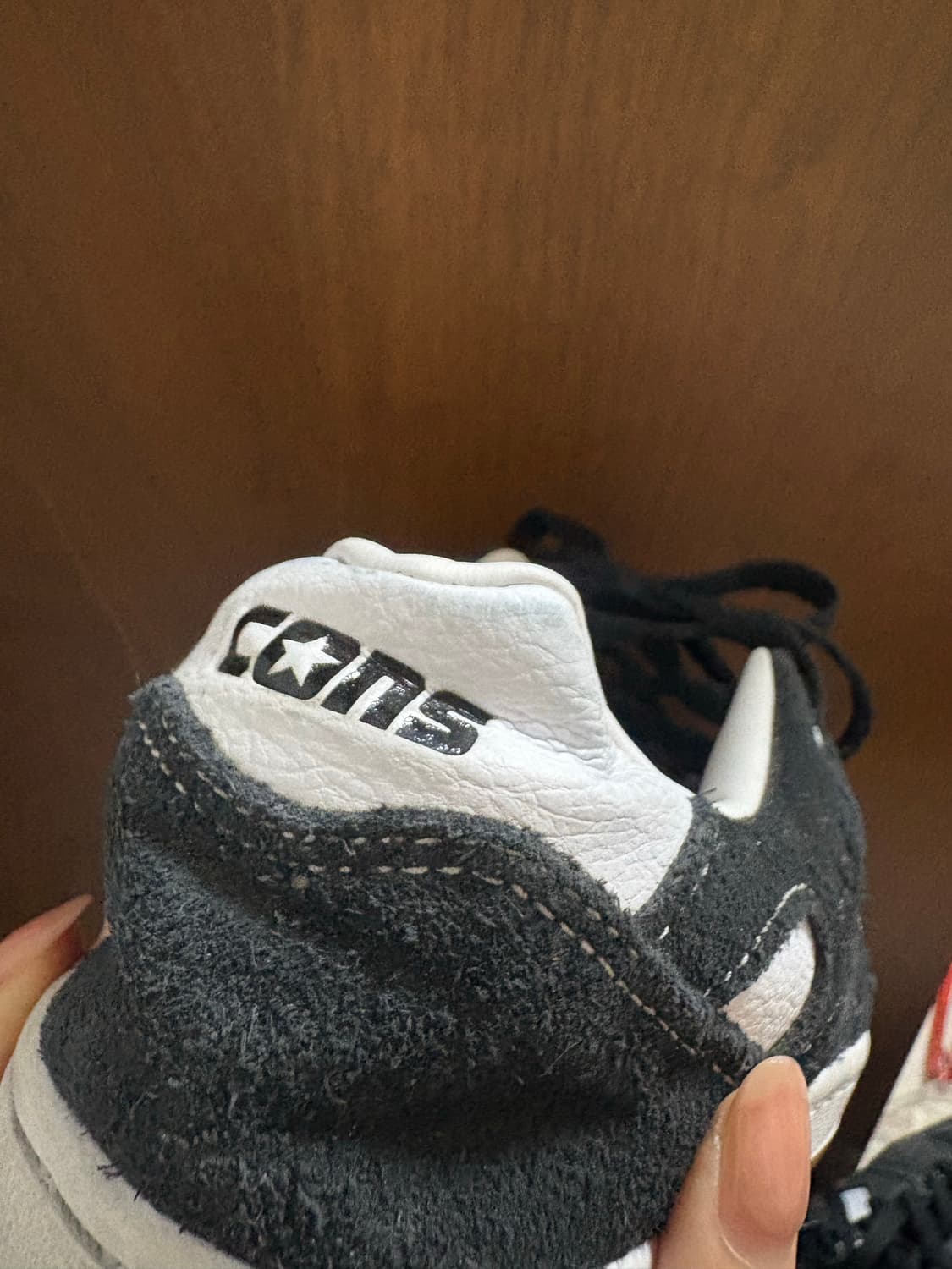 컨버스 스웨이드 AS-1 알렉시스 사블론 블랙 상품이미지2