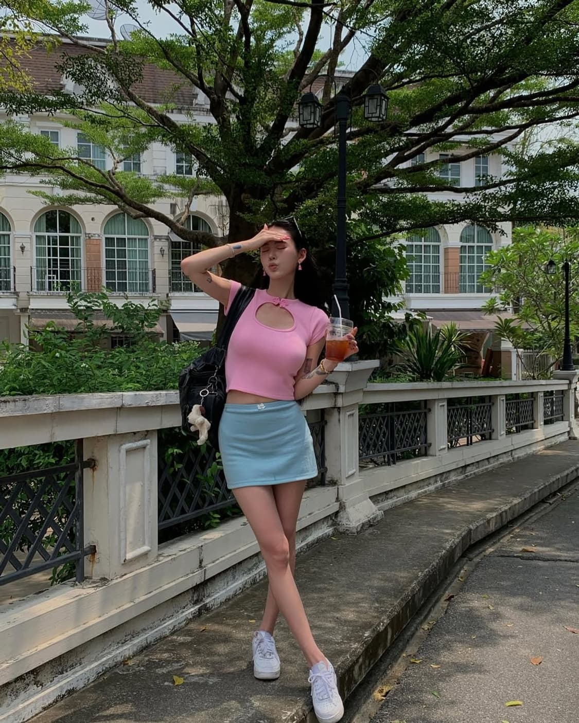 페일제이드 만다린 티셔츠 핑크 상품이미지6