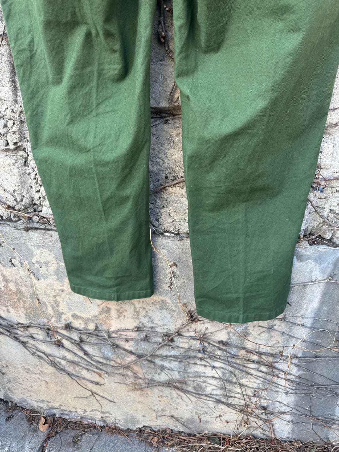 60~70s 스웨덴군 오리지널 퍼티그 팬츠 미군 빅사이즈 상품이미지5