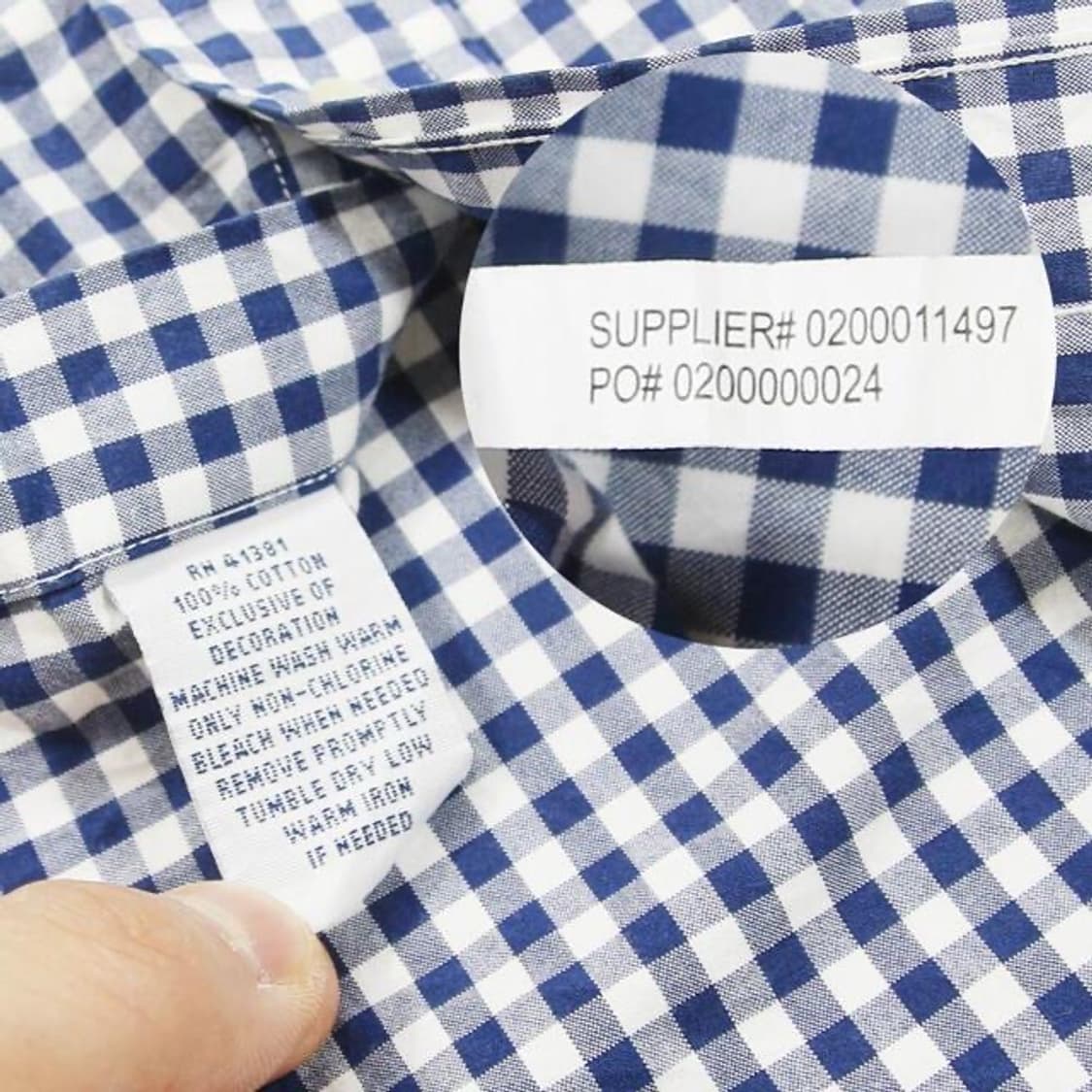 (착용컷) 폴로 랄프로렌 체크 셔츠 (남성용 100) 상품이미지9