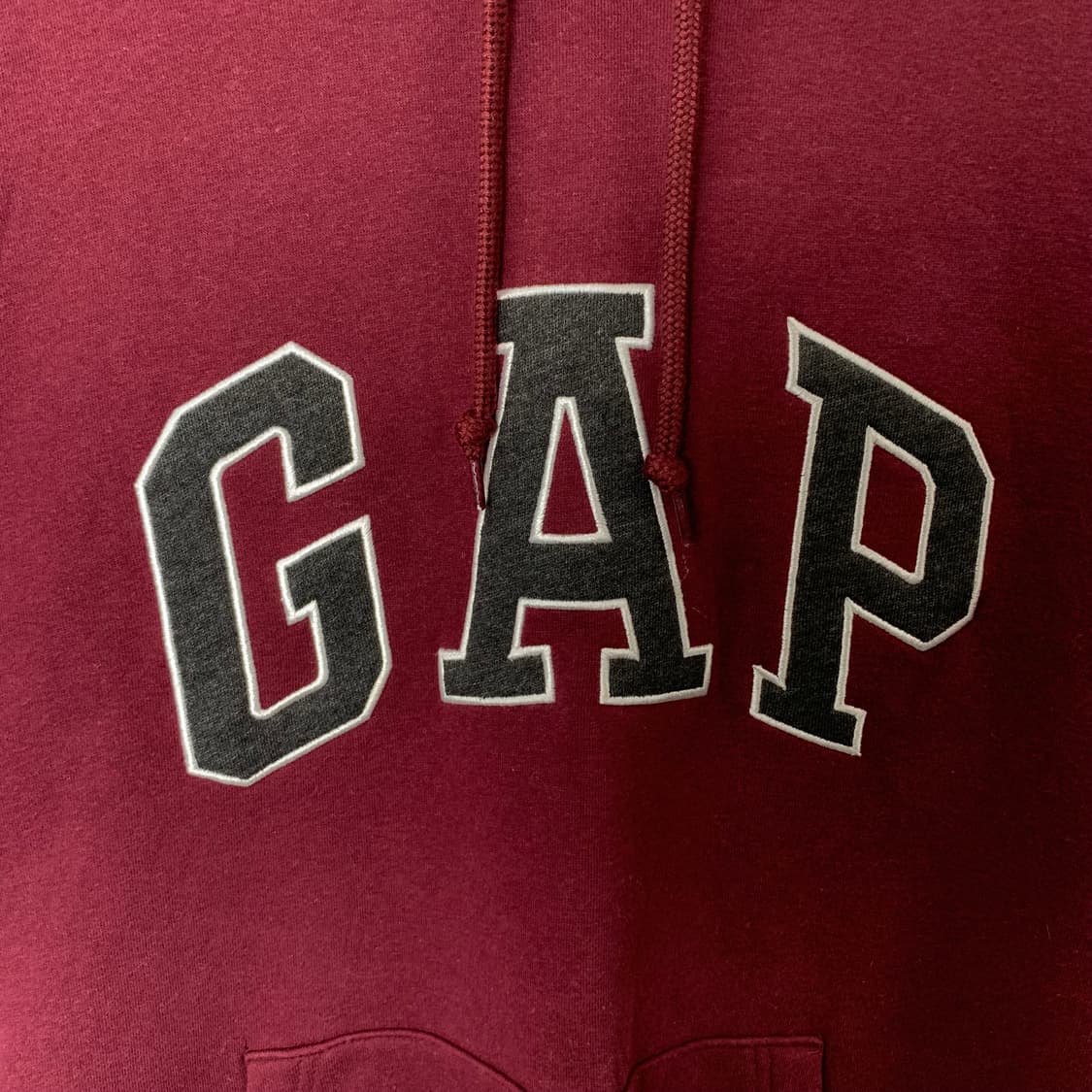 Gap 갭 버건디 후드티 상품이미지4