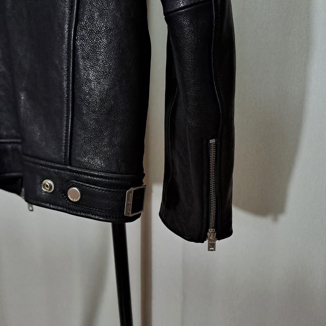 (택포) 느와르라르메스 싱글 양가죽 자켓 46 B493 상품이미지6