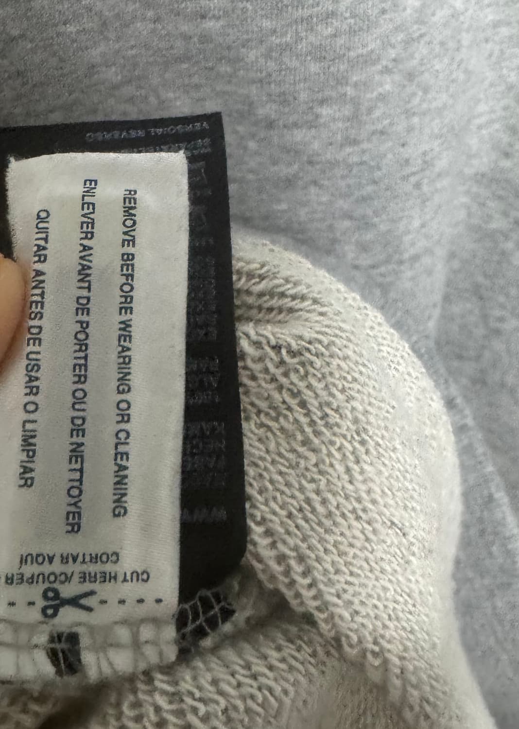 타미힐피거 그레이 맨투맨 상품이미지10