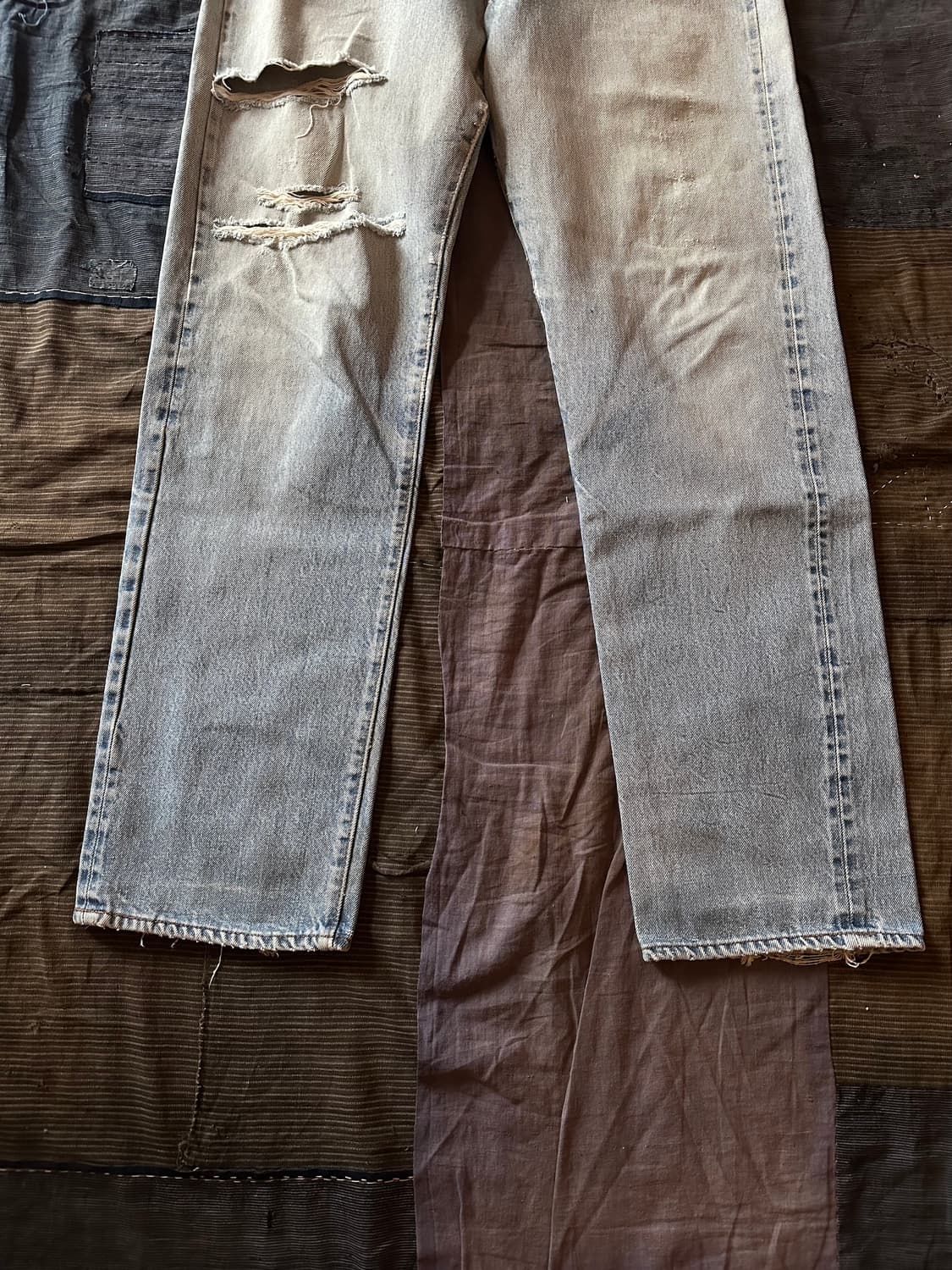 80s Levis 501 66후기 Selvedge Denim Pants 상품이미지3