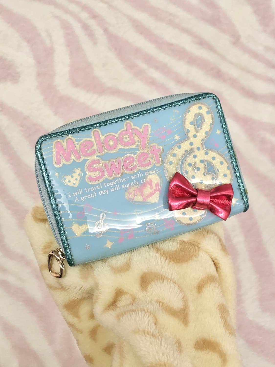 헤이세이 소다맛 음표 도트 지갑 갸루 조지후쿠 상품이미지3