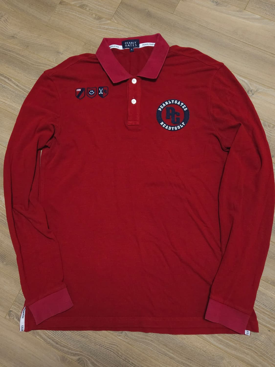 파리게이츠 골프 캐주얼 긴팔 카라티 (100/L) 상품이미지1