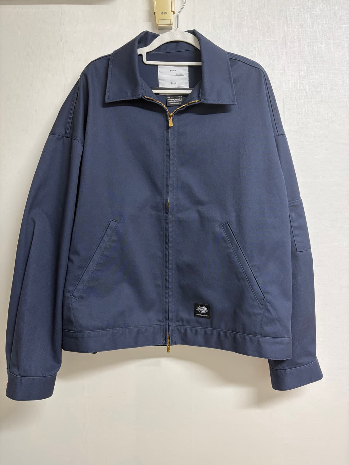 디키즈 투웨이 아이젠하워 자켓 x 후미토 간류 네이비  상품이미지2