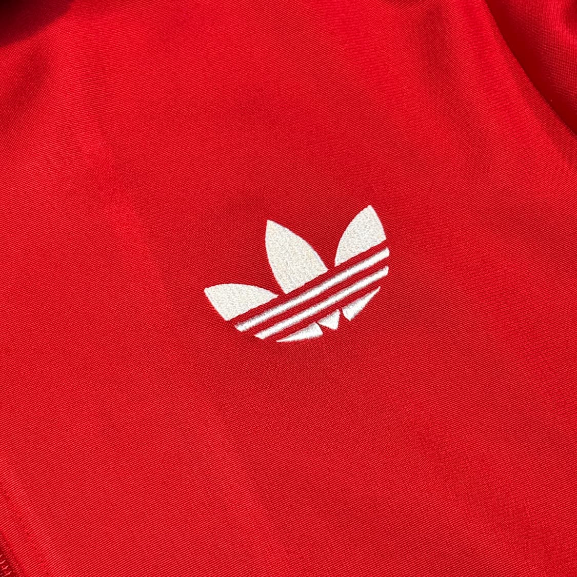 L) 아디다스 파이어버드 삼선 져지 트랙탑 집업 레드 A6 상품이미지4