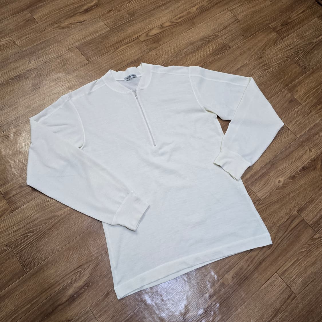 이세이미야케 맨  져지 헨리넥 티셔츠 L 상품이미지1