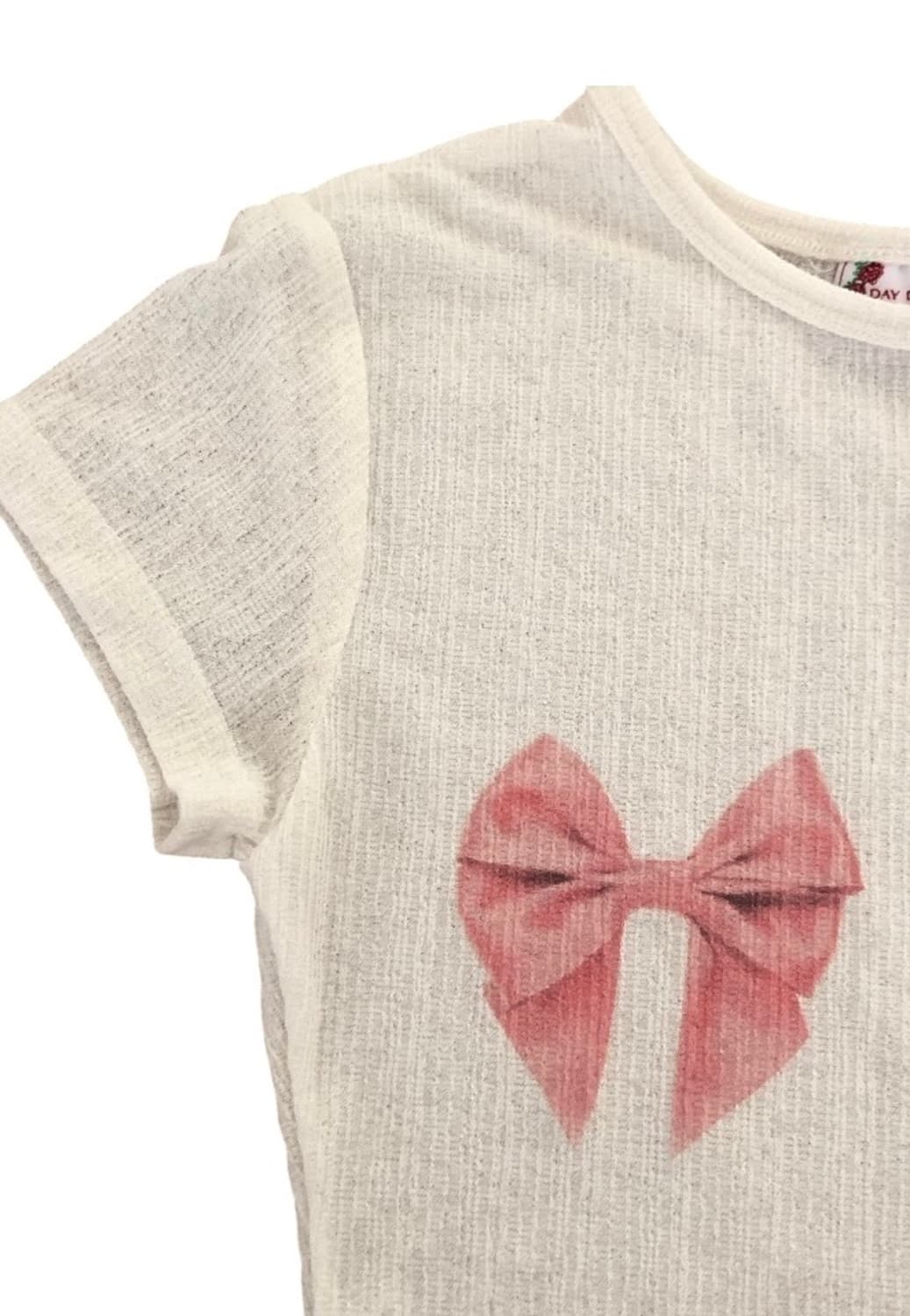 sculptor bow bow baby tee white  상품이미지3