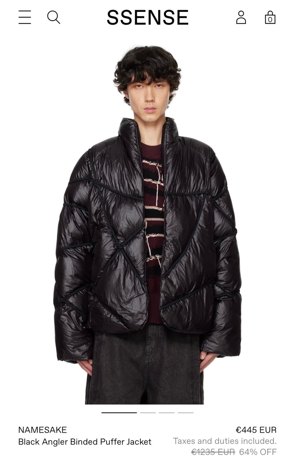 namesake angler binded puffer jacket 상품이미지1