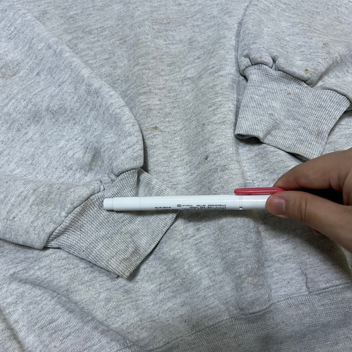 러셀 스웻셔츠 그레이(XL) USA 상품이미지8