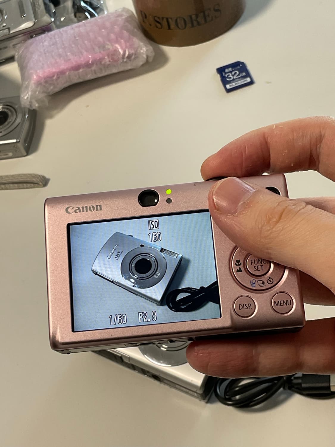 레어 매물 블핑 리사 디카 캐논 ixus 80/ixy 20is 상품이미지7