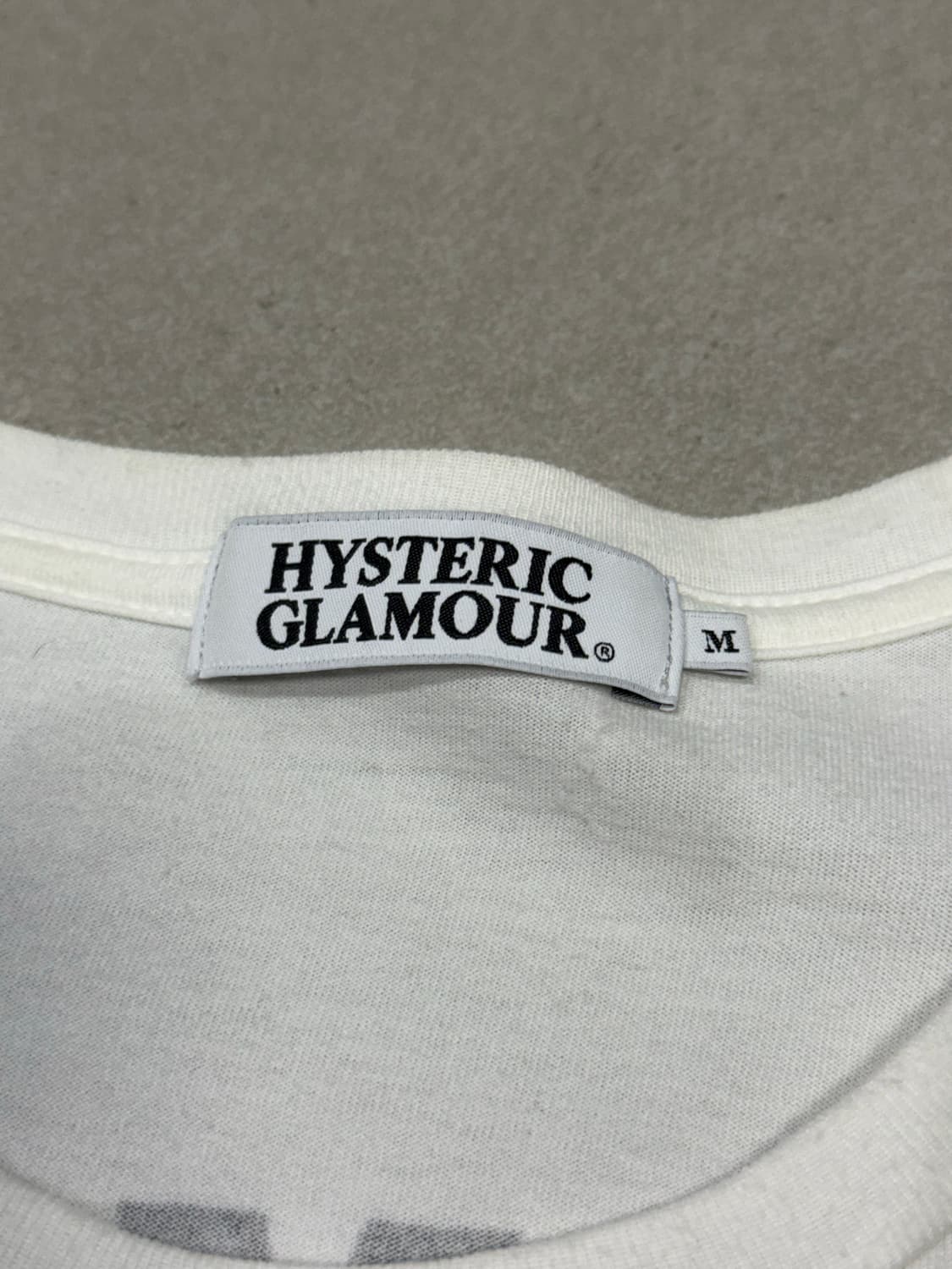 히스테릭 글래머 히스걸 롱슬리브 티셔츠 상품이미지2