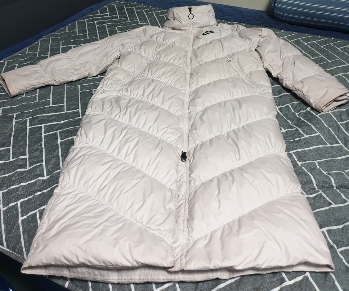 나이키 NSW 덕다운필 롱패딩 아이보리 (S) 상품이미지1