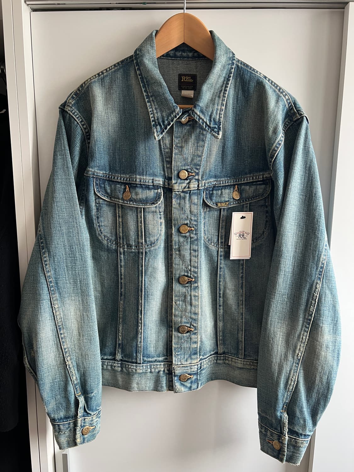 [M] RRL 더블알엘 Lot271 리랜드 데님자켓 상품이미지1