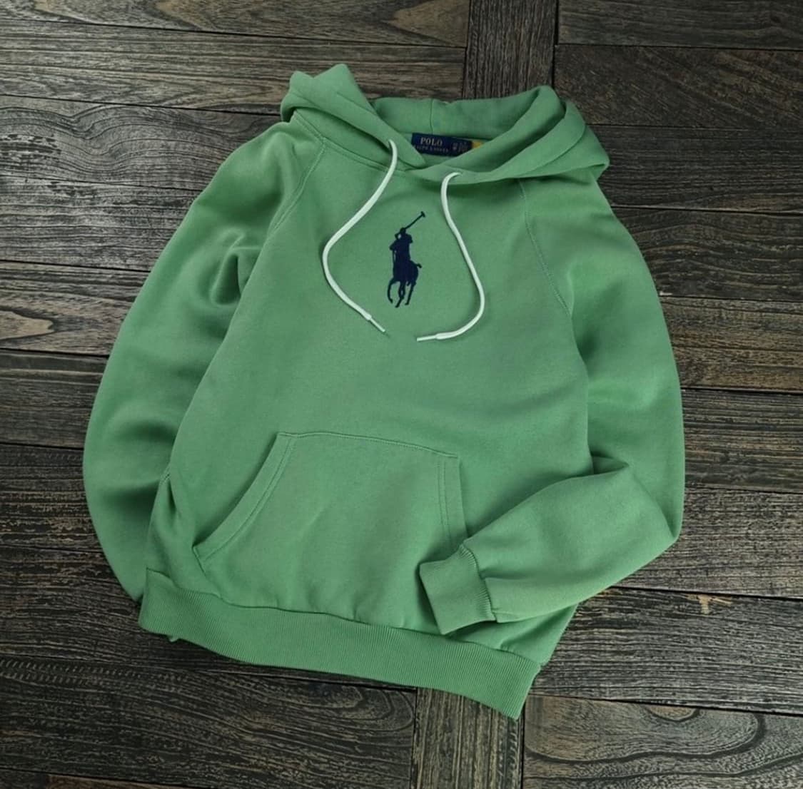 폴로 빅포니 자수 후드티 상품이미지1