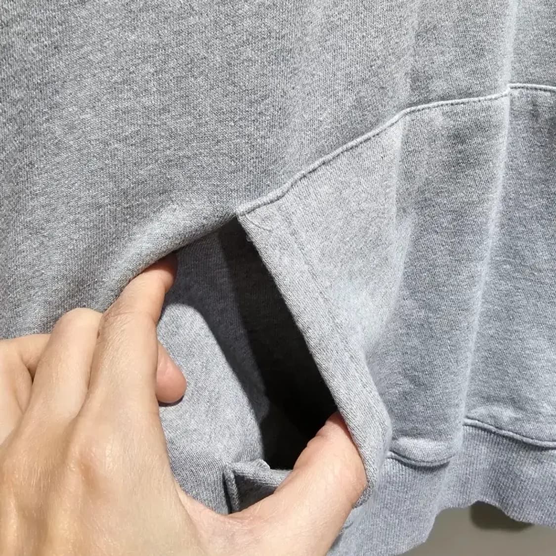 메종키츠네 그레이 후드티 100 상품이미지8