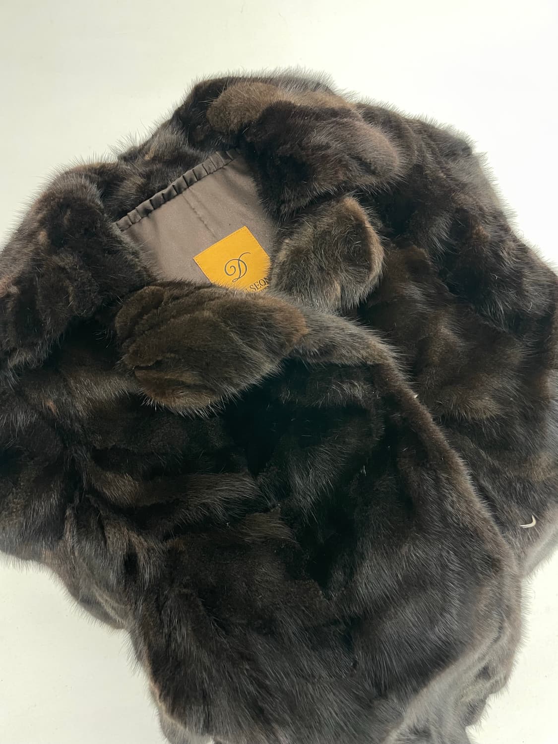 Vintage Brown Fur Jacket  상품이미지6