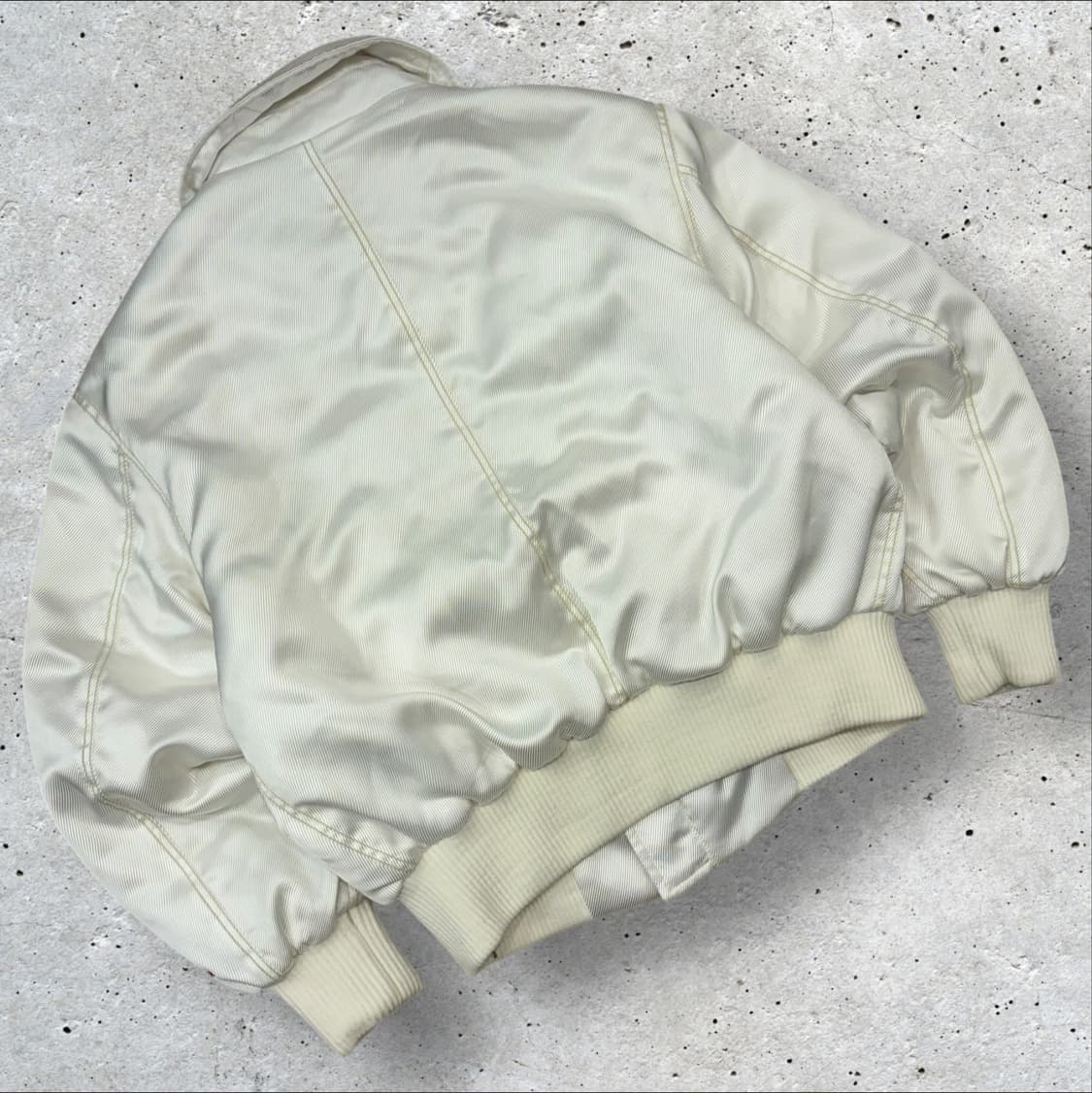 [XL] 탑텐 x 강혁 화이트 봄버 자켓 D176 상품이미지2